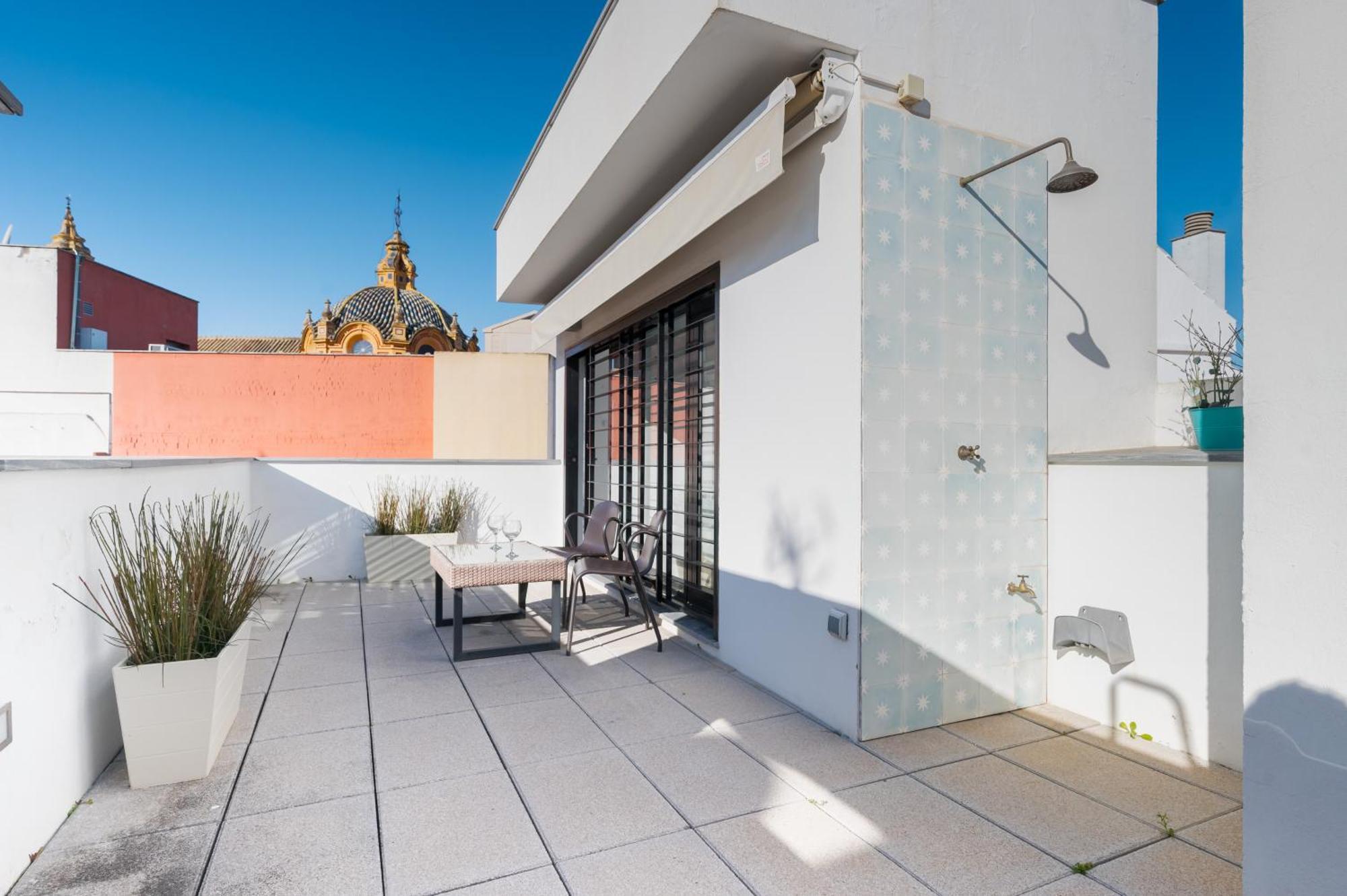 Апартаменти Attic With Terrace- 1Bd 1Bth- Corral Del Rey Севілья Екстер'єр фото